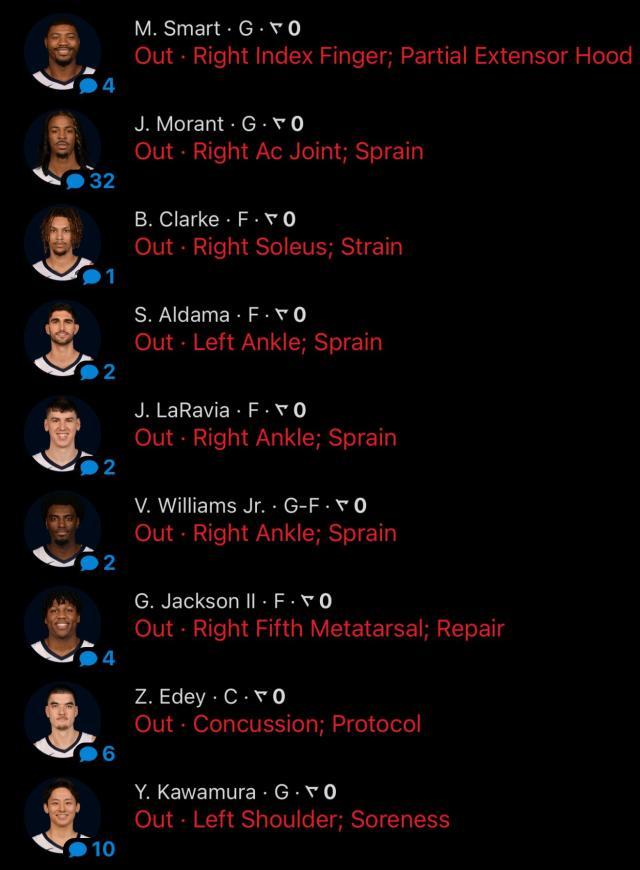 欧冠-没救了？主场面对9人缺阵灰熊 太阳一秒未能领先